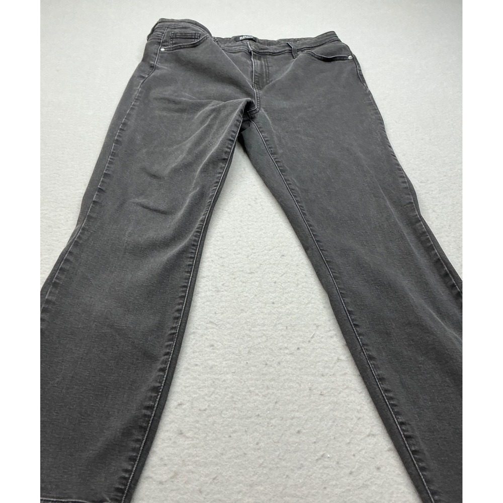 Buffalo David Bitton Mollie Skinny Jeans High Rise Black 12/32‎ Stretch Denim